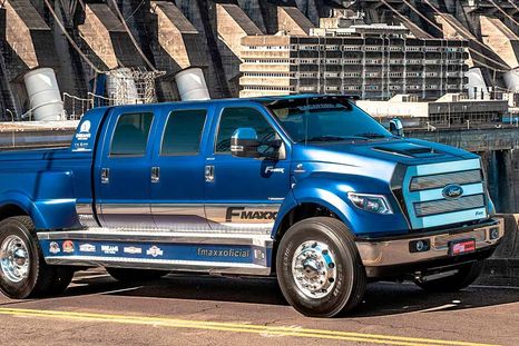 Conocé Ford F-Maxx, la camioneta-camión de lujo brasileña