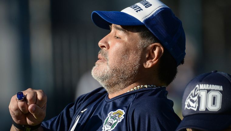 El polémico video exclusivo que tiene como protagonista a Diego Maradona se mostró en Lape Club Social Informativo. Foto: Archivo MDZ