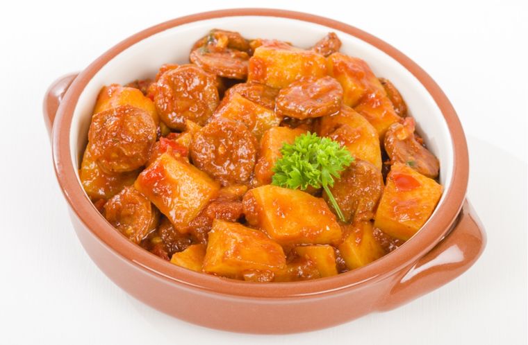 Patatas a la riojana Una receta exquisita para hacer en pocos minutos Foto: Shutterstock