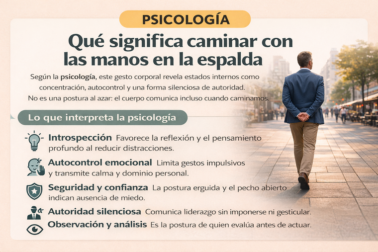 Según la psicología, esta postura expresa una autoridad silenciosa que se impone sin gestos ni palabras. Según la psicología, esta postura expresa una autoridad silenciosa que se impone sin gestos ni palabras.