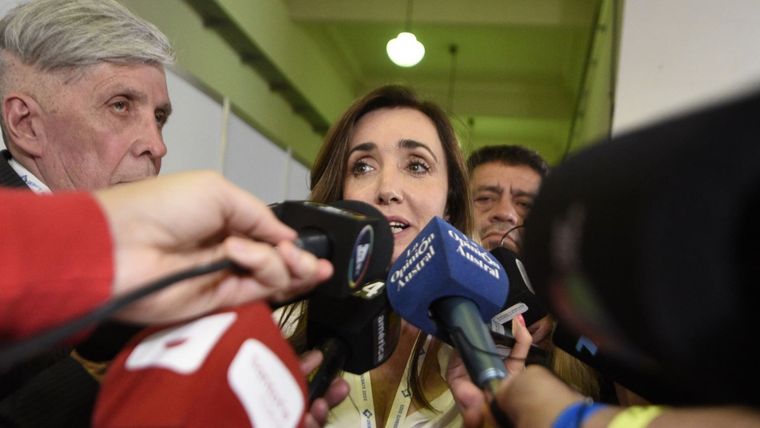 Victoria Villarruel se mostró preocupada ante los ataques que sufrieron seguidores de Javier Milei en los últimos días Foto: Juan Mateo Aberastain / MDZ