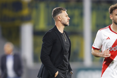 Demichelis y una decisión que lo dejó en el ojo de la tormenta tras la eliminación de River Foto: Télam