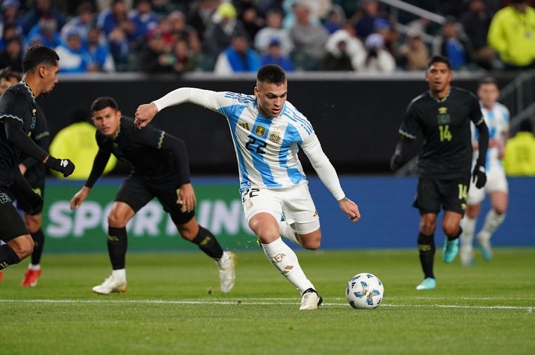 Lautaro Martínez apuntó contra Costacurta. Foto: Noticias Argentinas