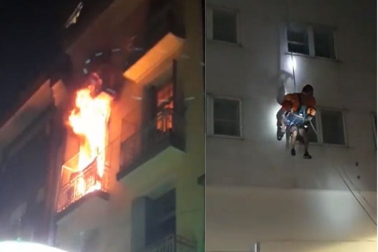 El incendio en el hotel comenzó cerca de las 2.30 de la madrugada de este lunes