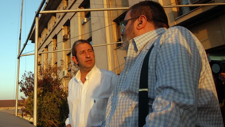 Julio Cobos y Jorge Lanata. Foto: ALF PONCE MERCADO / ARCHIVO PERSONAL