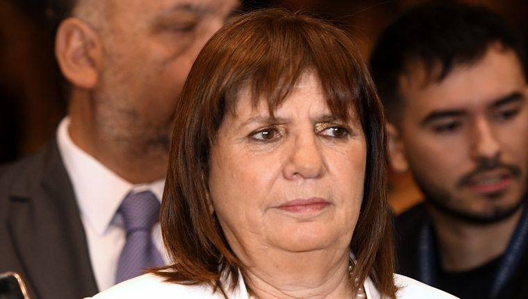 Bullrich lanzó una fuerte advertencia a los agresores de un libertario en el Congreso Foto: Rodrigo DAngelo / MDZ