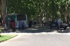 La escena de la tragedia en el Parque. Foto: Cristian Minich / MDZ La escena de la tragedia en el Parque. Foto: Cristian Minich / MDZ