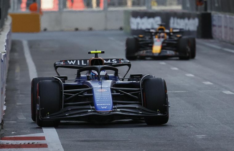 Franco Colapinto sumó sus primeros puntos en la Fórmula 1. Foto: EFE