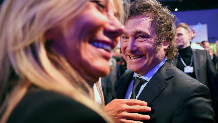 Redobla. Javier Milei insistirá con un discurso fuerte en el Congreso. Foto: Foro Davos