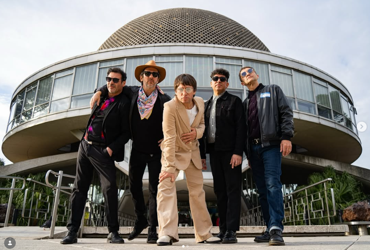 La mítica banda estará en Mendoza.