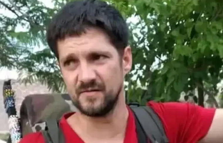 El mochilero buscado Foto: Gentileza