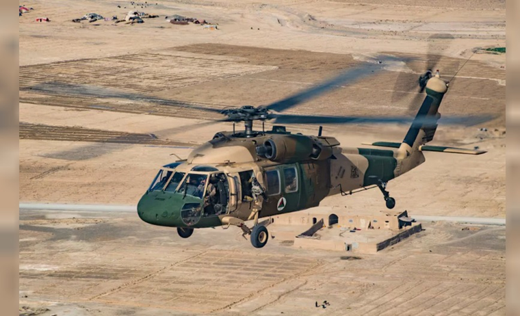 El helicópteros UH-60 Black Hawk que Argentina comprará para la Aviación del Ejército.  Foto: Noticias Argentinas / Military Times