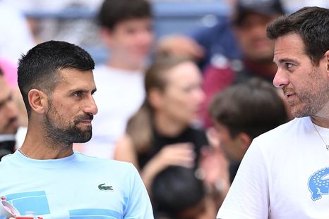 Novak Djokovic recordó su peor momento de su carrera que involucró a Juan Martín Del Potro. Foto: @USOpen
