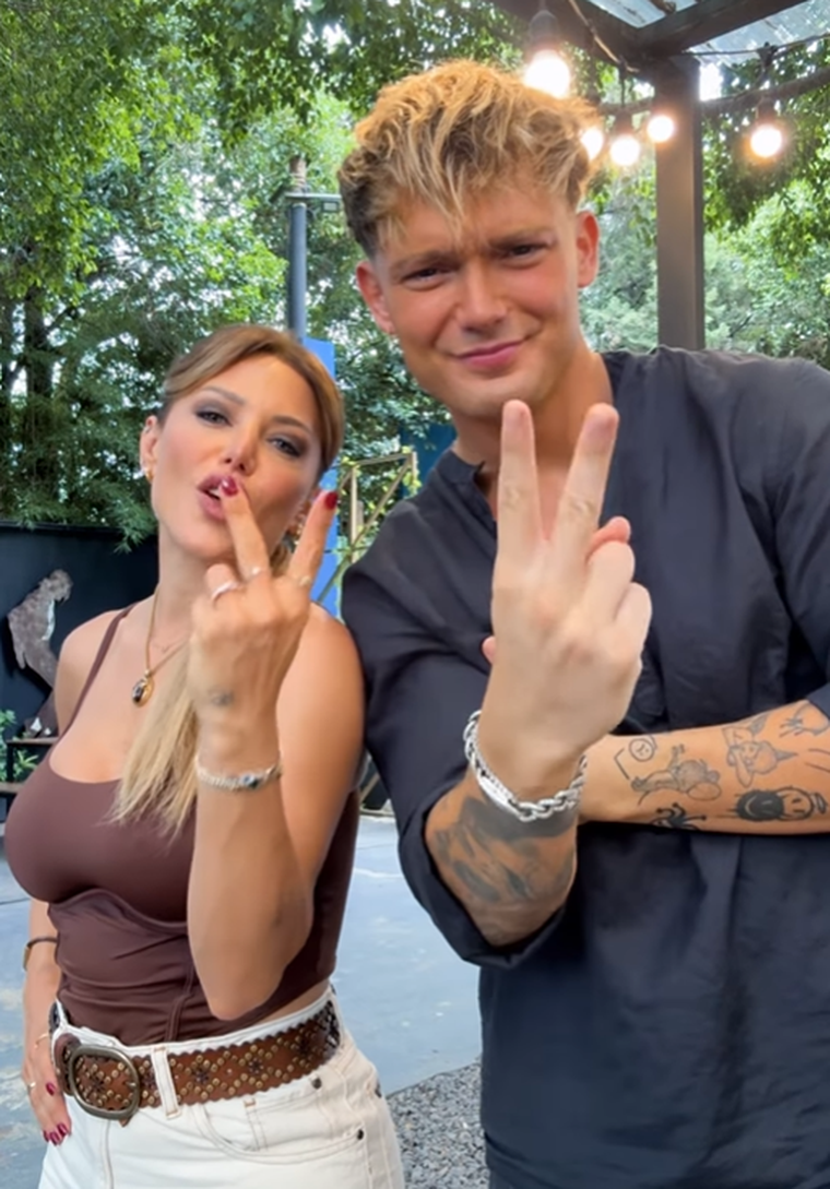 Ian Lucas y Evangelina Anderson. Foto: Instagram / @ianlucas. Ian Lucas y Evangelina Anderson. Foto: Instagram / @ianlucas. 