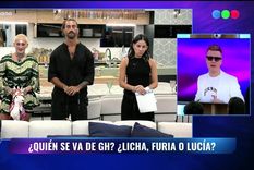 Furia, Lisandro y Lucía fueron los últimos tres participantes nominados de este domingo. Foto: Captura de pantalla Youtube Gran Hermano Argentina.