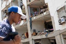 Un balance oficial del 7 de julio en Venezuela informó de 856 edificios afectados y 190 colapsados por el doble sismo.