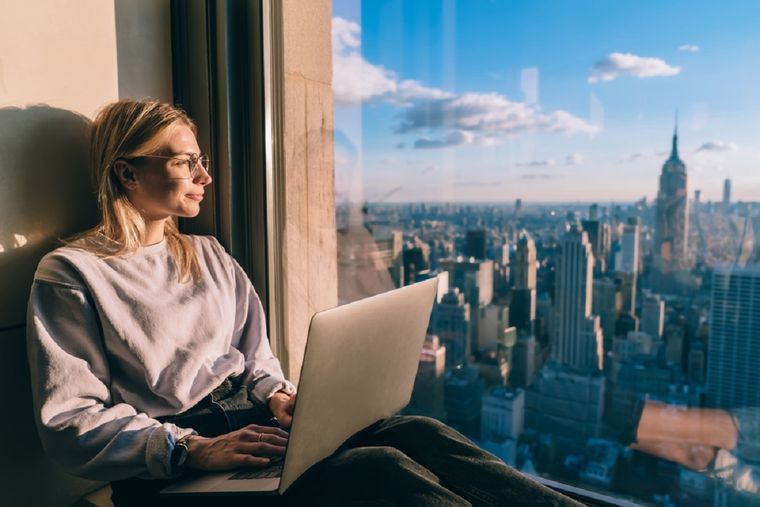 Nueva York es uno de los destinos más buscados por los trabajadores remotos Foto: shutterstock