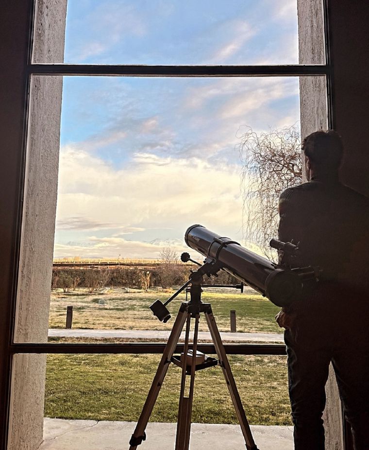 Un ídolo de River Plate descansa en Mendoza. En la nota, quién es. Foto: Instagram