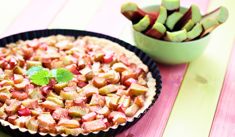 Secretos para una tarta de ruibarbo perfecta cada vez Foto: Shutterstock