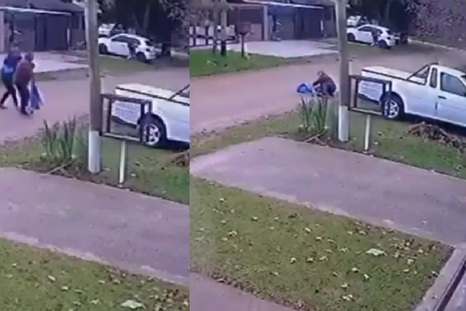 El robo quedó registrado por las cámaras de seguridad. El robo quedó registrado por las cámaras de seguridad.