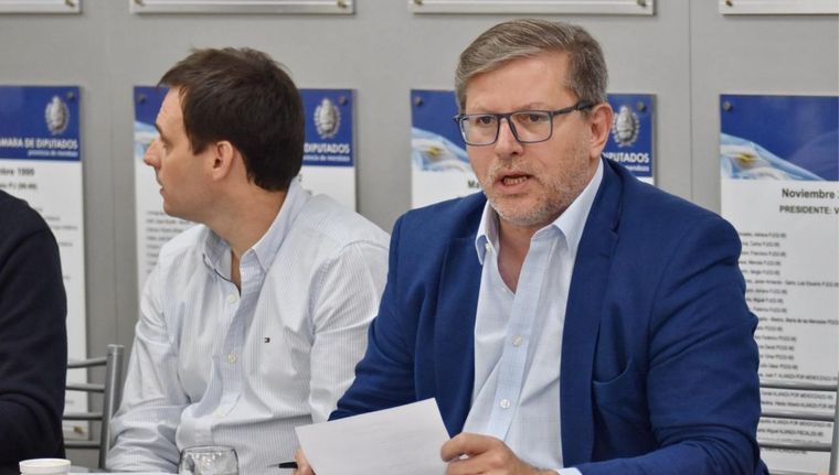 El diputado provincial, Guillermo Mosso. Foto: X @guillemosso