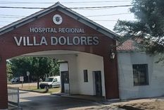 El hombre murió en el hospital regional de Villa Dolores.