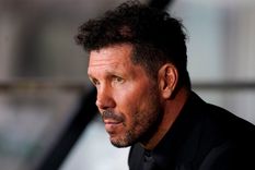 Diego Simeone El Cholo Simeone y la frustración de una de sus estrellas por no jugar. Foto: Archivo