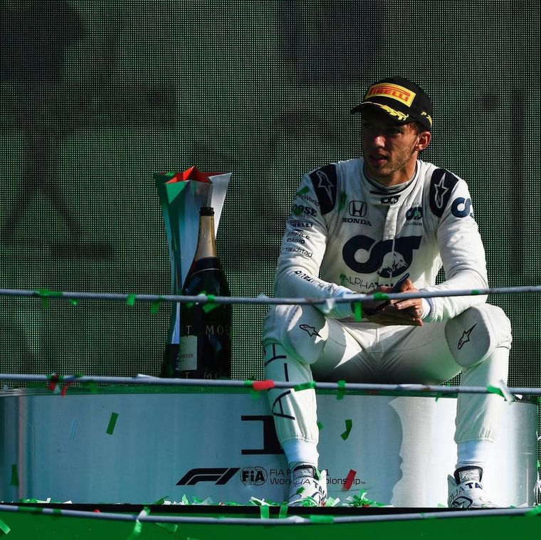 Pierre Gasly se sobrepuso al momento más difícil de su carrera y logró un gran triunfo en Monza 2020. Pierre Gasly se sobrepuso al momento más difícil de su carrera y logró un gran triunfo en Monza 2020.