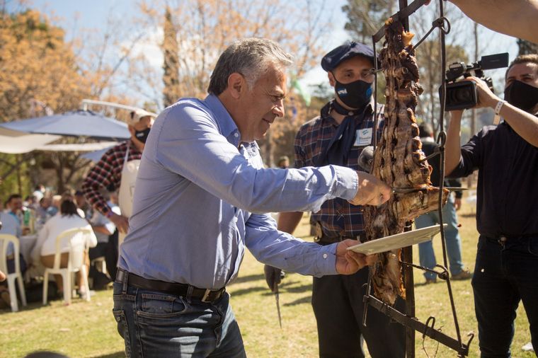 Cornejo, en plena faena. Foto: Gentileza