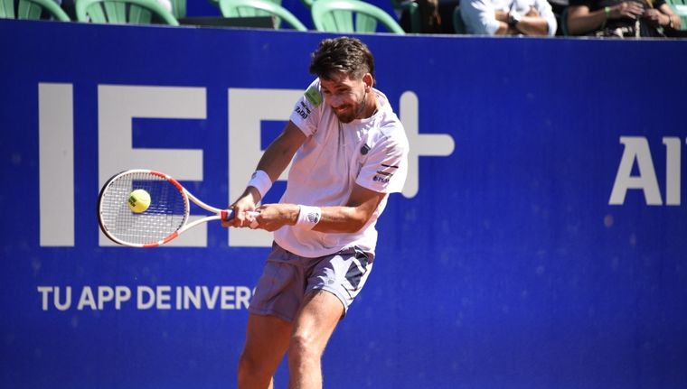 El revés de Cameron Norrie, que no la pasó bien en el Argentina Open. Foto: Juan Mateo Aberastain Zubimendi / MDZ