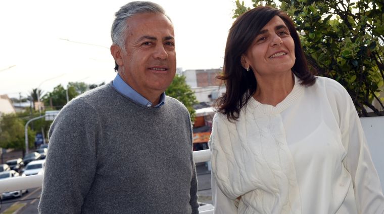 Alfredo Cornejo y Mariana Juri. Foto: Prensa Cambia Mendoza