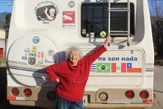 con 82 anos vendio todo para viajar en motorhome, ¡conoce la historia de sara!