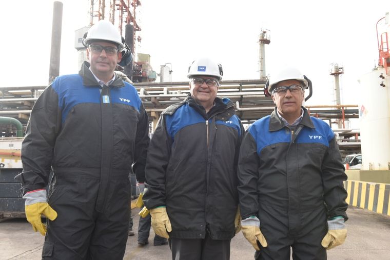 Martín Kerchner junto a Miguel Gutiérrez y Alfredo Cornejo Martín Kerchner, Miguel Gutiérrez y Alfredo Cornejo. Foto: Prensa Mendoza