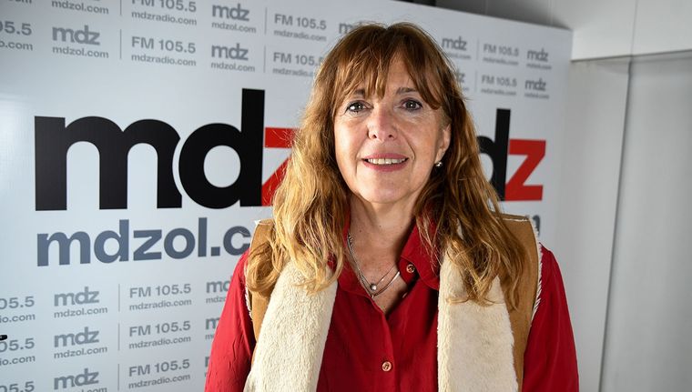 Patricia Giménez lidera hoy las estrategias exportadoras de la provincia desde su rol como presidente de la Unidad ProMendoza. Foto: Santiago Tagua/MDZ