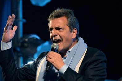 MDZol | Sergio Massa, el ministro de Economía del gobierno peronista, sorprendió a todos al ser el más votado en la primera vuelta electoral. Foto: GETTY IMAGES