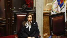 La presidente del Senado, Victoria Villarruel. La presidente del Senado, Victoria Villarruel.