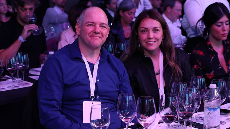 Nesti Bajda y Euge Herrera. Nesti Bajda y Euge Herrera.