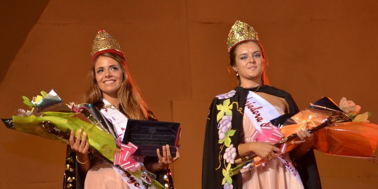 Ornella y Mariel, reina y virreina de Luján de Cuyo. Foto: Gentileza/Alvaro Sánchez
