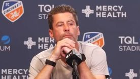 Pat Noonan, DT de FC Cincinnati, elogió el trabajo defensivo tras anular a Messi y Suárez