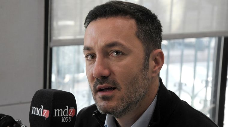 El precandidato a vicepresidente Luis Petri Foto: ALF PONCE MERCADO / MDZ