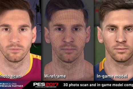 Así serán las caras de Messi y Mascherano en PES 2017