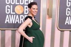 Hilary Swank se convirtió en madre de gemelos.