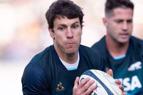 Gonzalo Bertranou, en acción con Los Pumas. Gonzalo Bertranou, en acción con Los Pumas.