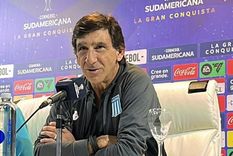 El DT dijo presente ante los medios. Foto: Captura El DT dijo presente ante los medios. Foto: Captura