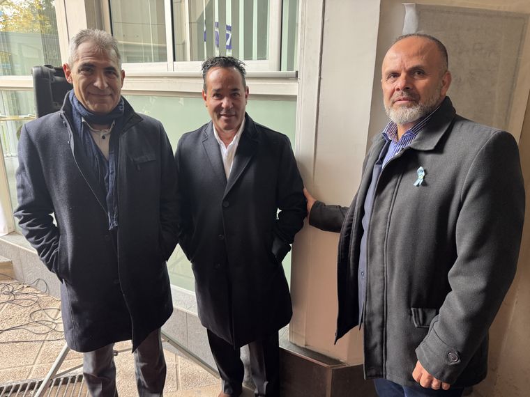 Sergio Montanaro, Chino Yacopini y Pablo Espina. Sergio Montanaro, Chino Yacopini y Pablo Espina.