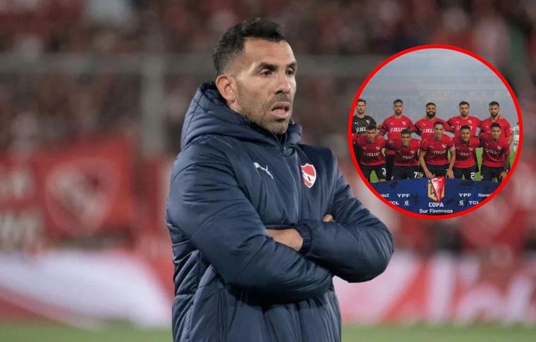 Carlos Tevez mete mano en el equipo para el partido de Copa Argentina. Foto: Archivo