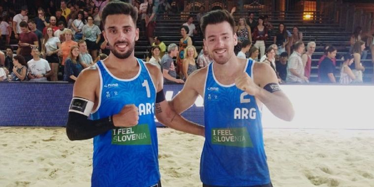 Los dupla de Tunuyán brilló en Europa.