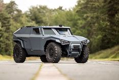 increible: blindado de volvo hibrido que se desplaza como un cangrejo