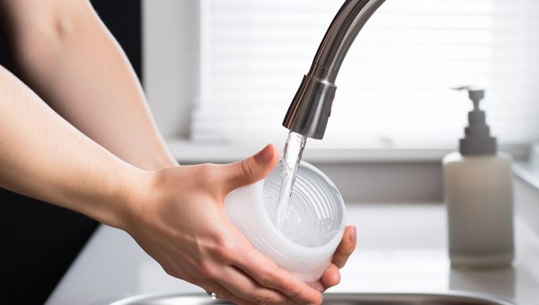 El Gobierno convocó a una audiencia pública para definir aumentos en las tarifas del agua. Foto: Imagen generada con Midjourney