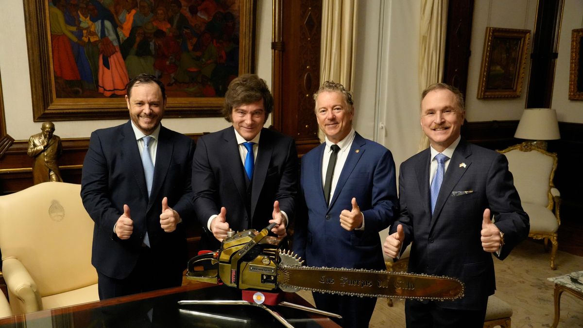 Javier Milei recibió al embajador de EE.UU. y a un senador republicano en Casa Rosada